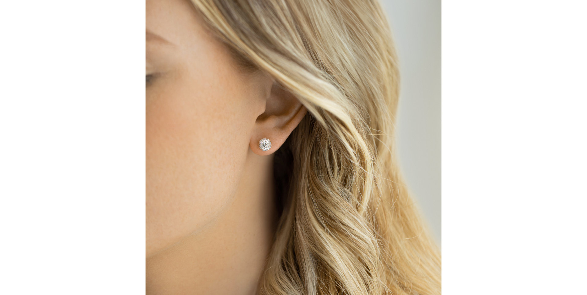 Náušnice s diamanty Donalle