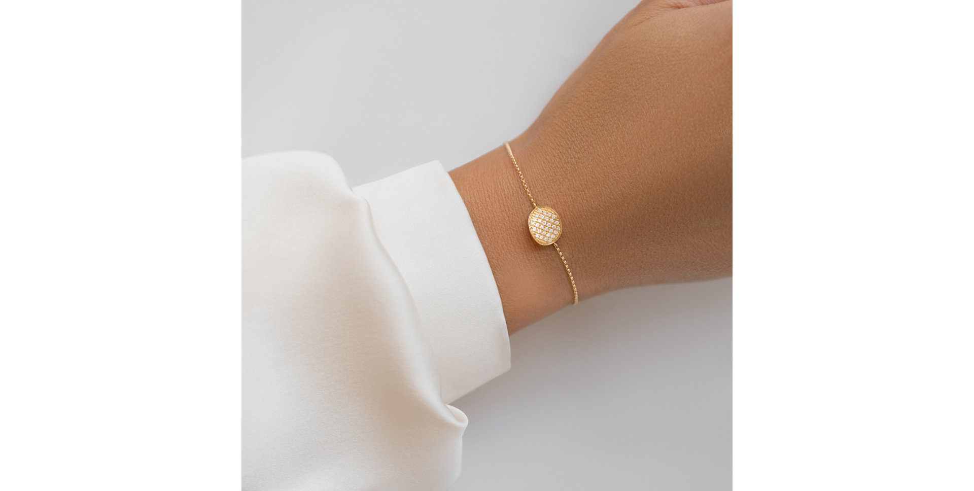 Náramek s diamanty Ariza