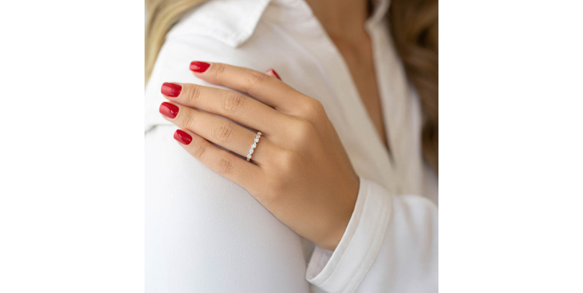 Prsten s diamanty Brienna