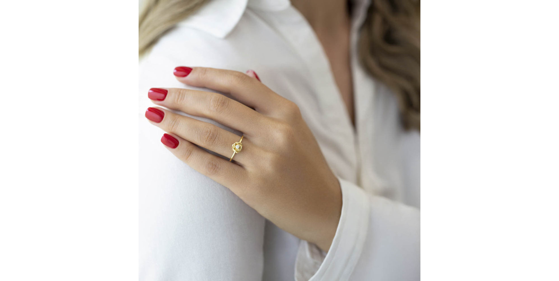 Prsten s diamantem Zalliasa