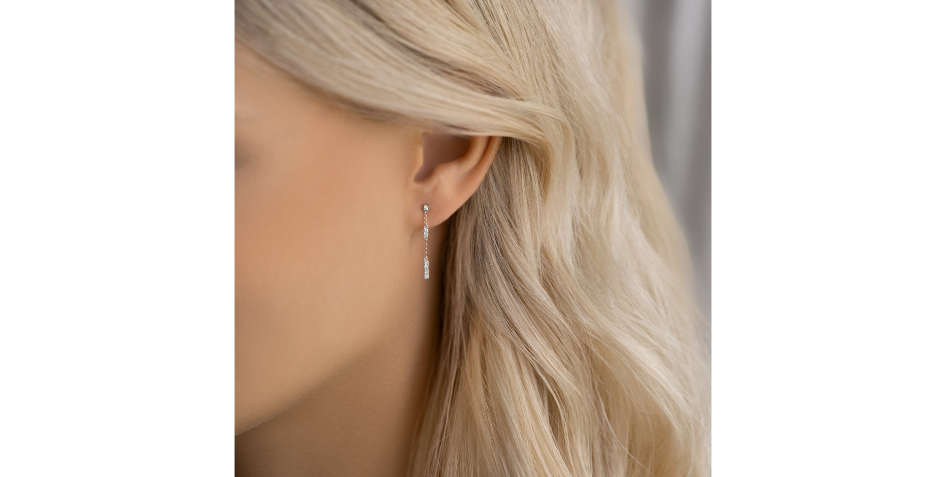 Náušnice s diamanty Auriga