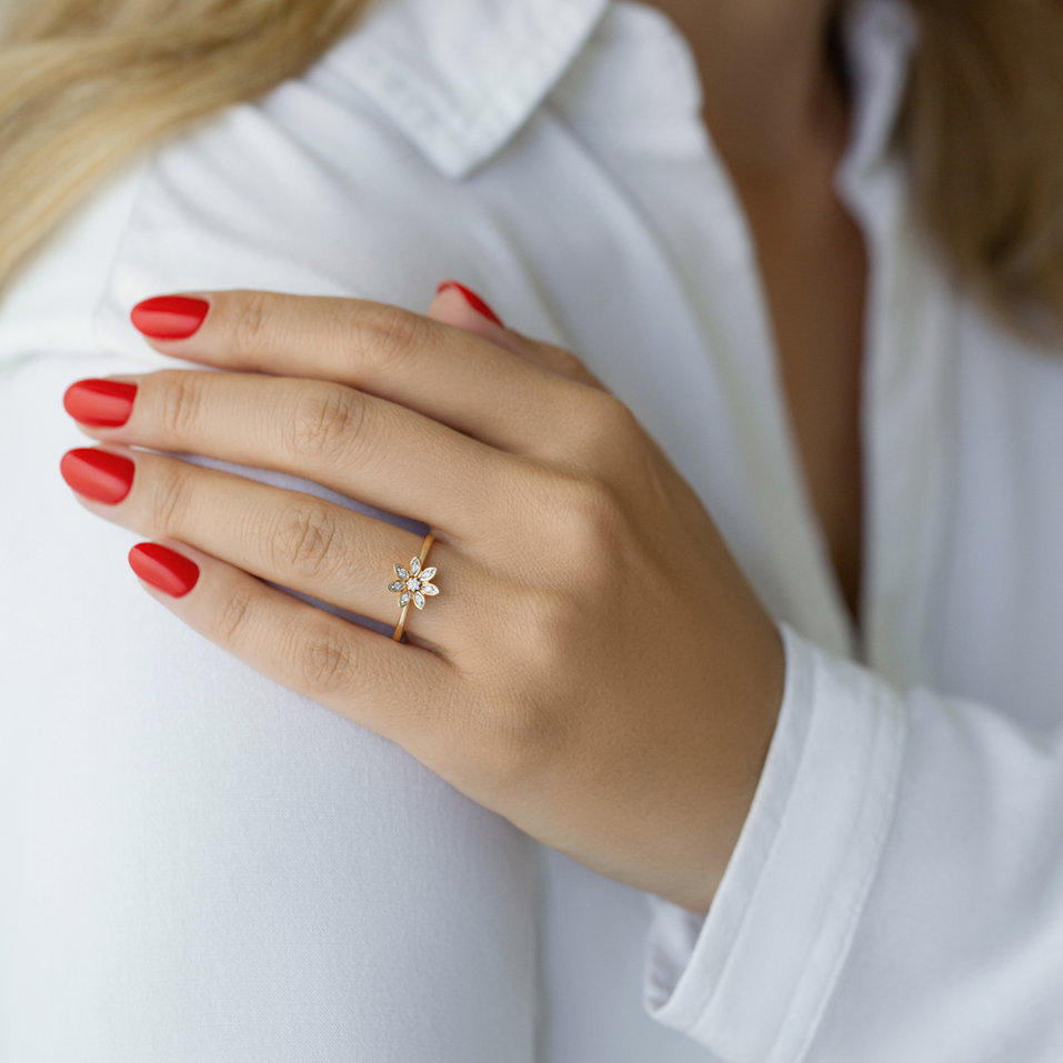 Prsten s diamanty Mathis