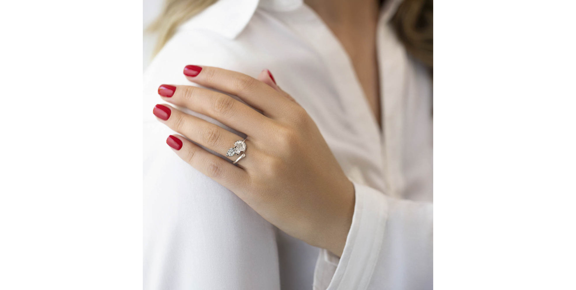 Prsten s diamanty Autumn Miracle