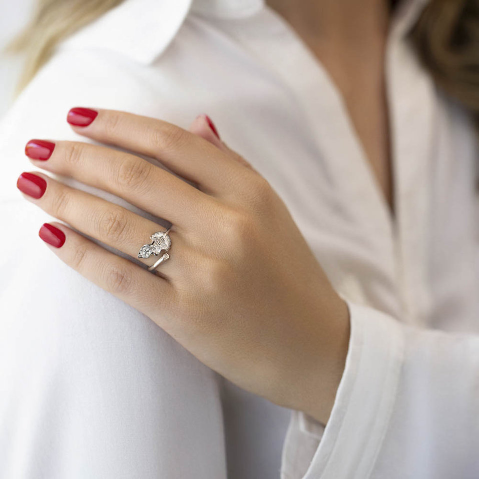 Prsten s diamanty Autumn Miracle