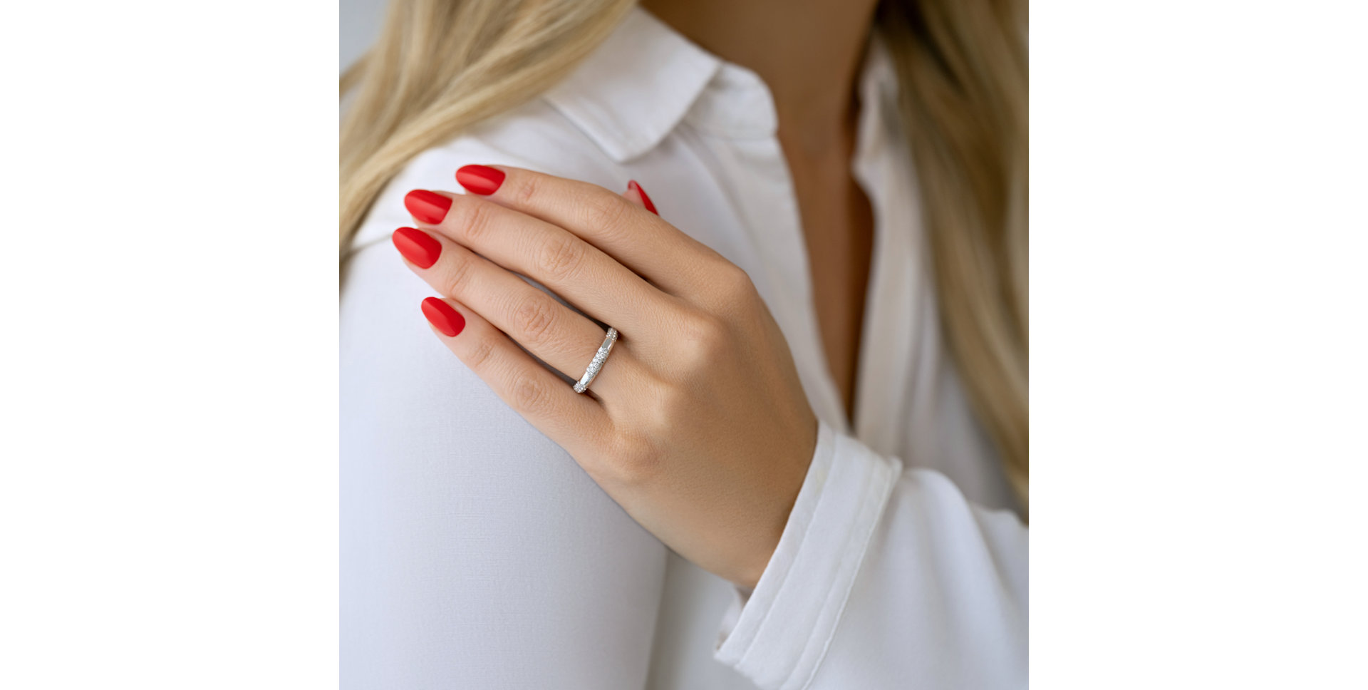 Prsten s diamanty Composition of Elegance