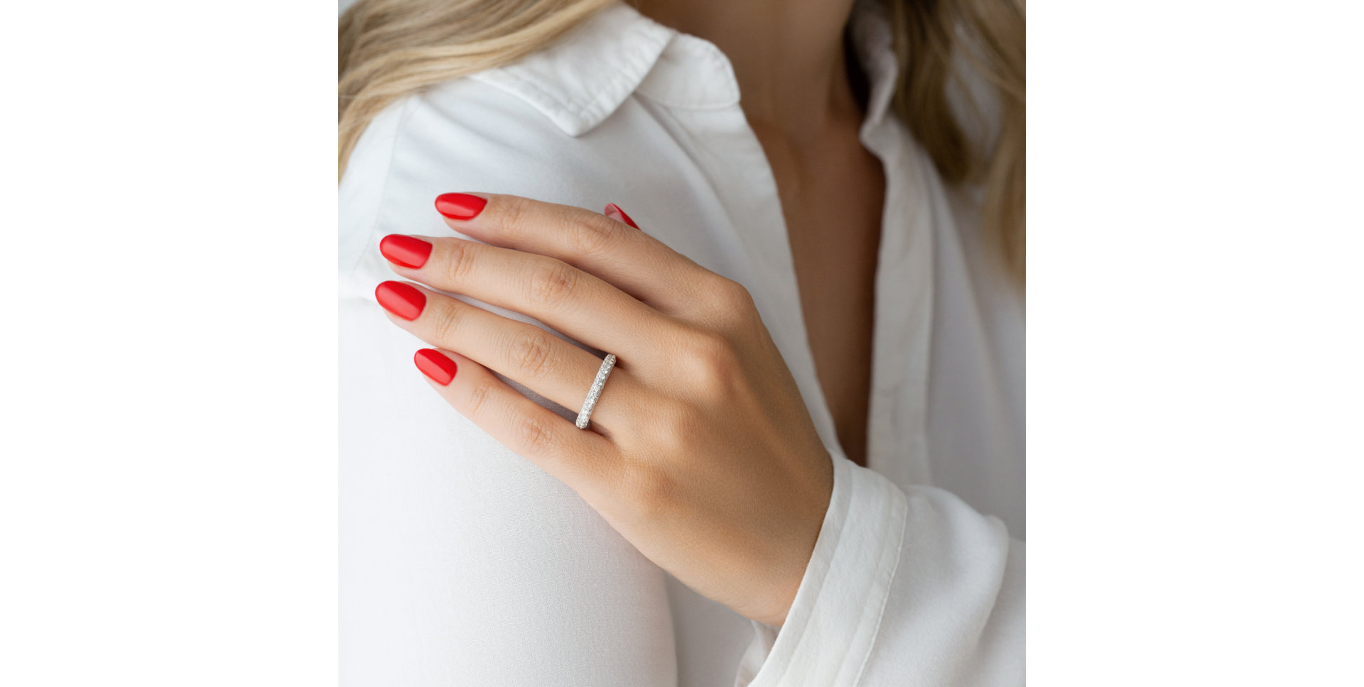 Prsten s diamanty Ring Light