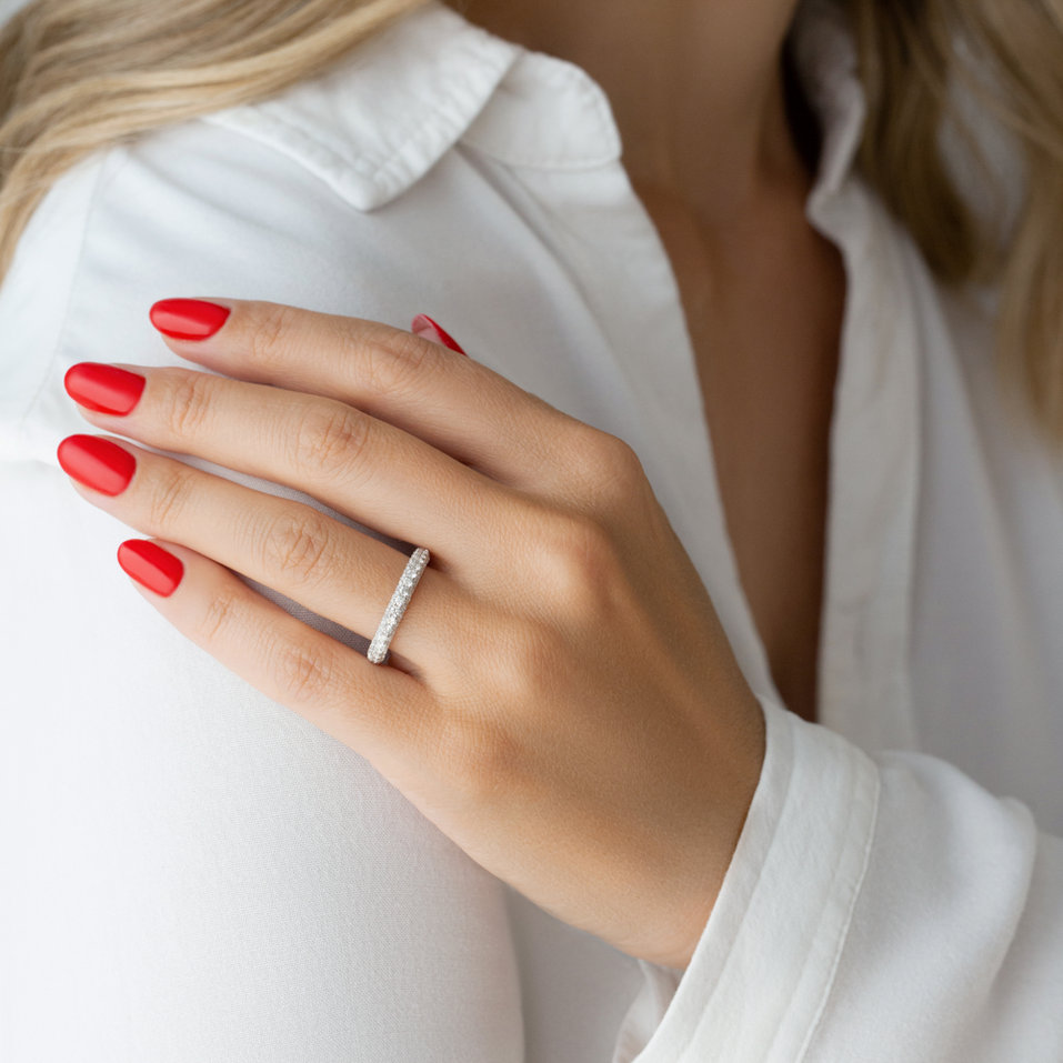 Prsten s diamanty Ring Light