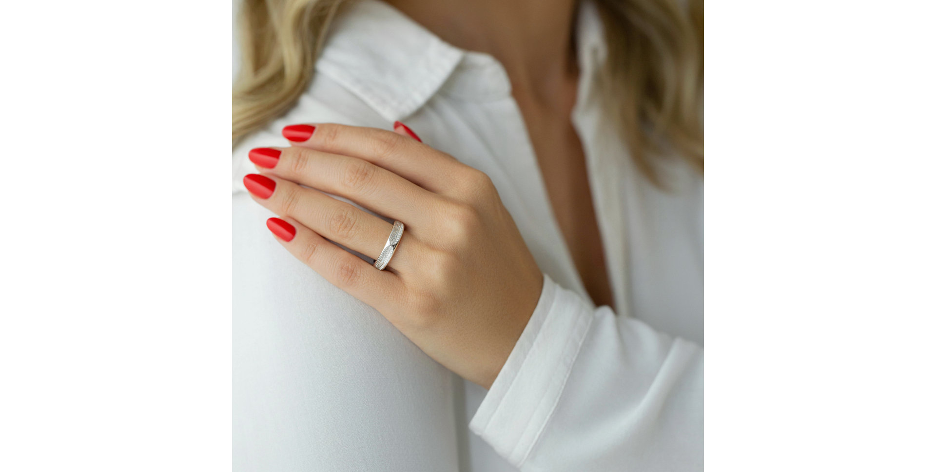 Prsten s diamanty Agathe