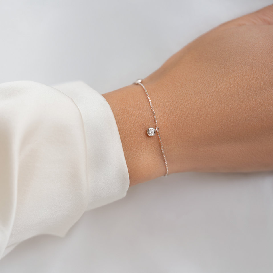 Náramek s barevnými diamanty Star Jewel