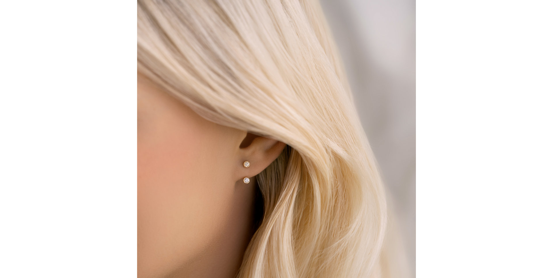 Náušnice s diamanty Lottie