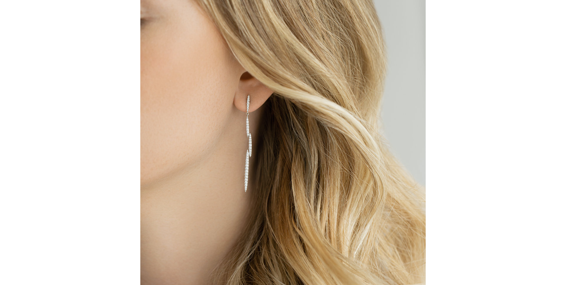 Náušnice s diamanty Dardas