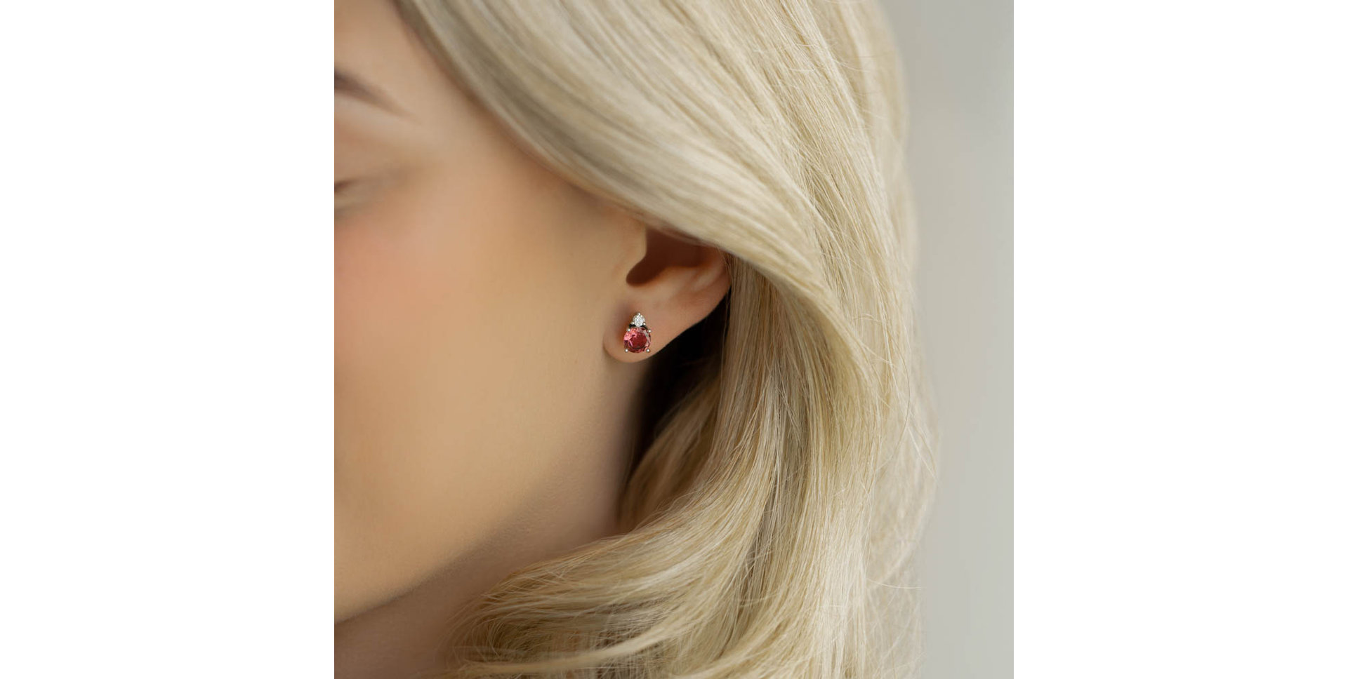 Náušnice s turmalínem a diamantem Dream Sin