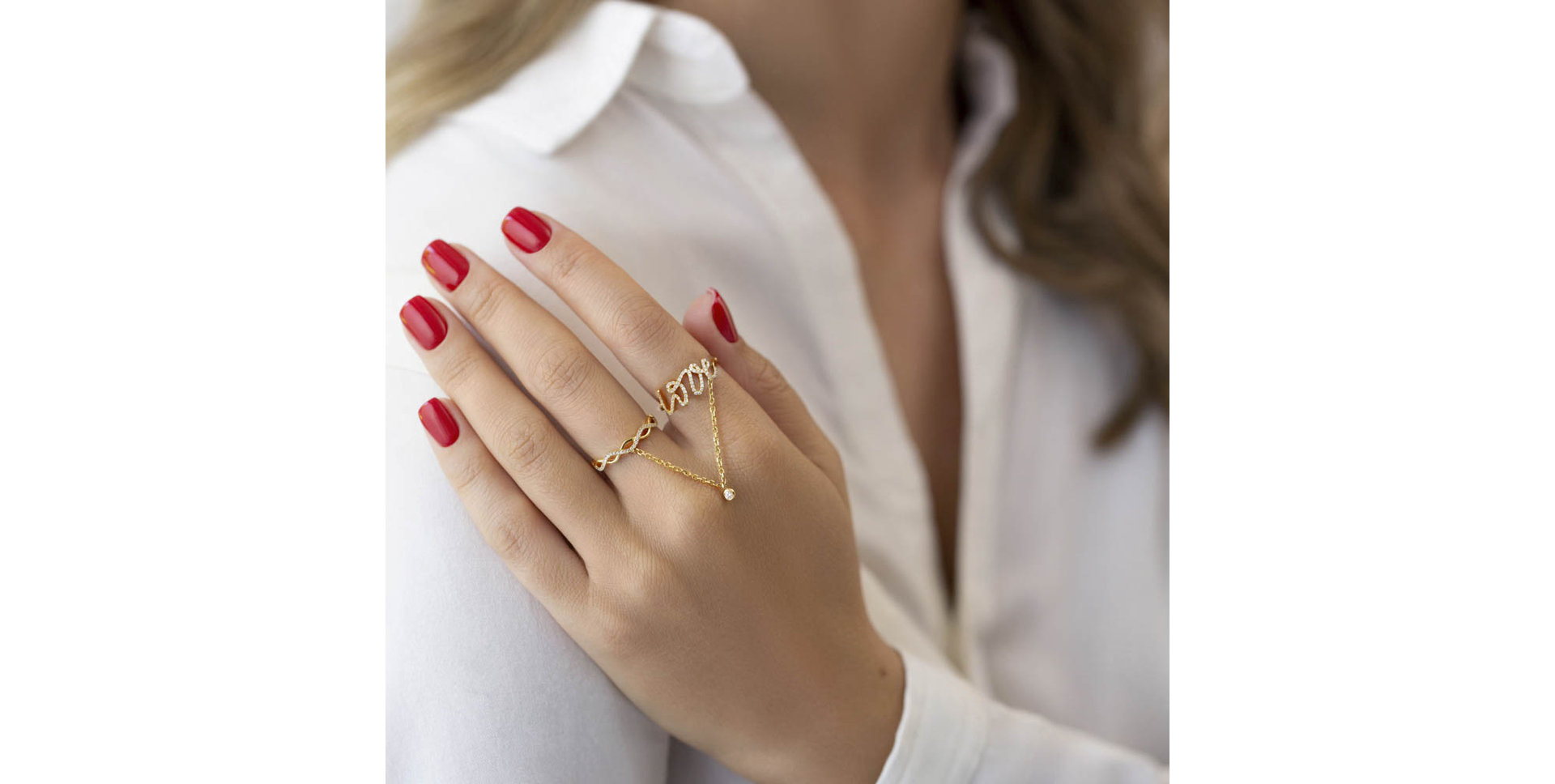 Prsten s diamanty Achille