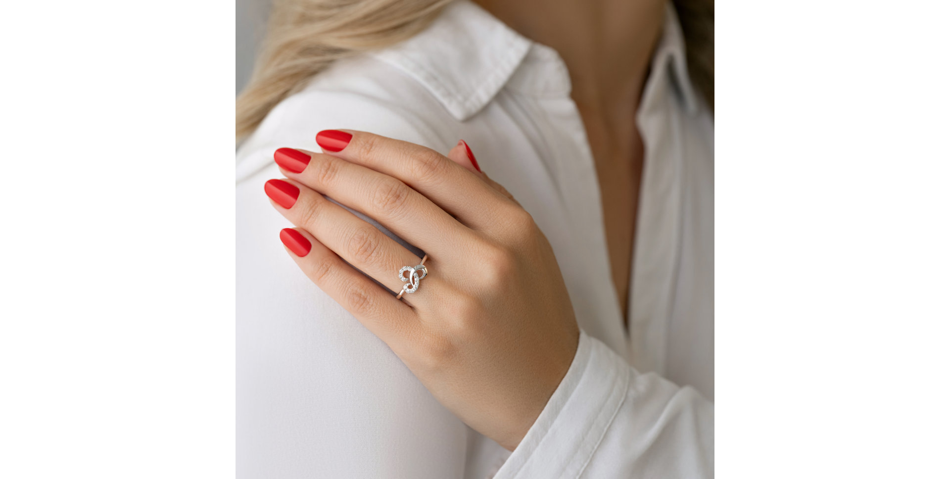 Prsten s diamanty Daria