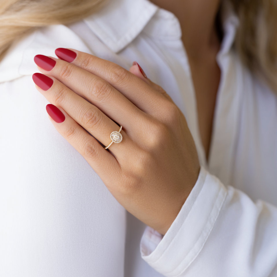 Prsten s diamanty Cupid Secret