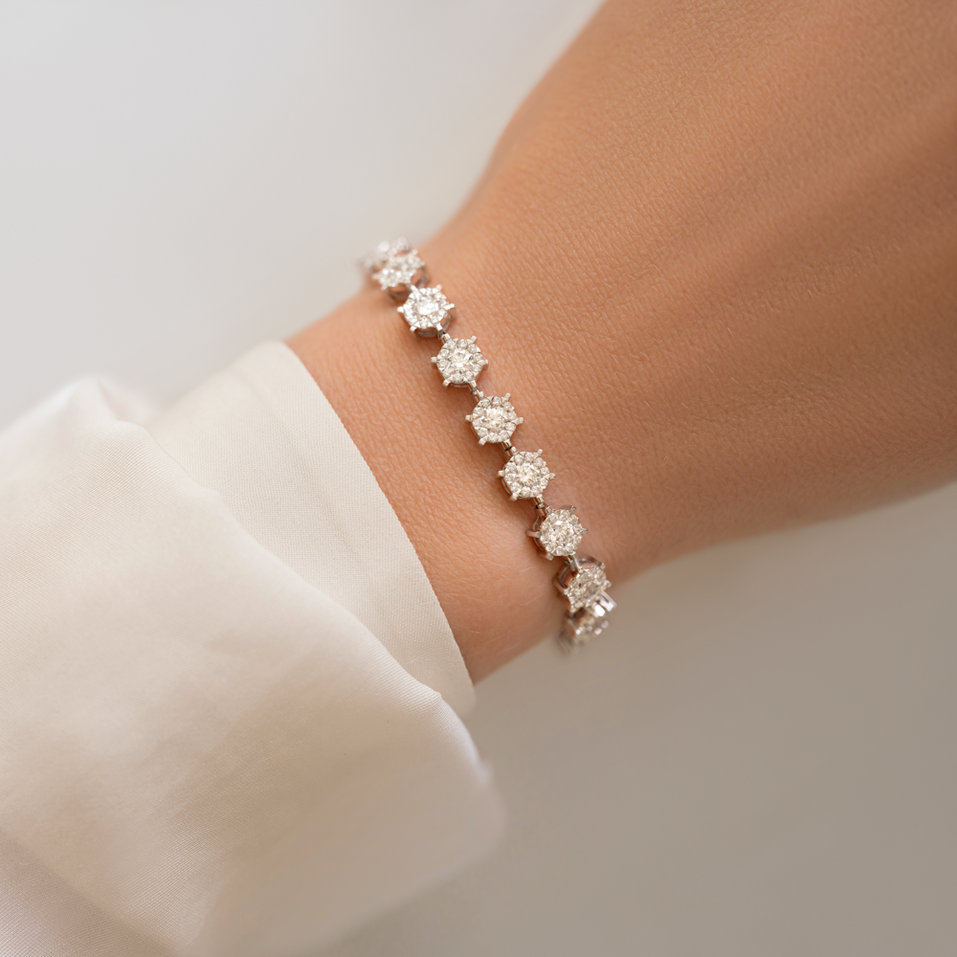 Náramek s diamanty Titianne