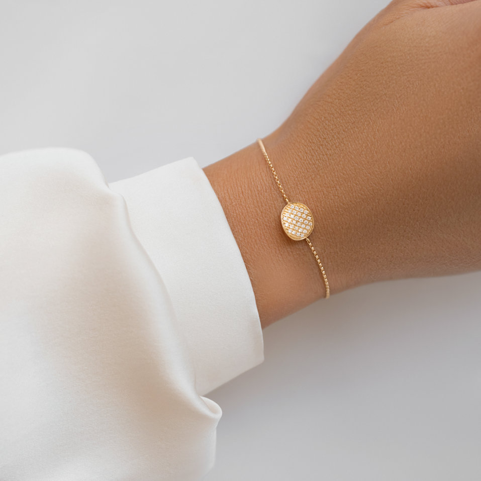 Náramek s diamanty Ariza