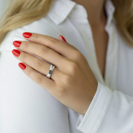 Prsten s diamanty Amazing Ribbon