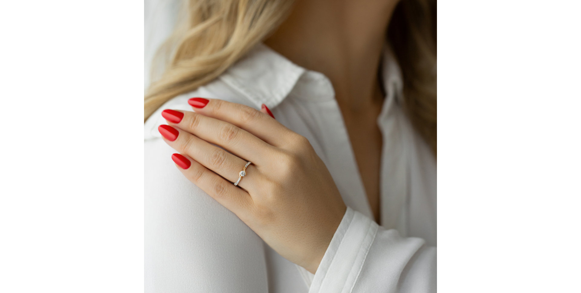 Prsten s diamanty Sevastiane