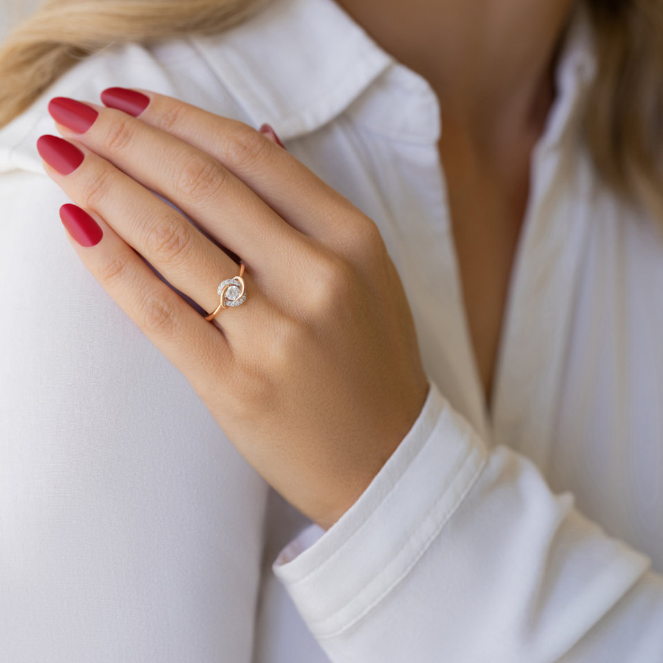 Prsten s diamanty Universe of Elegance