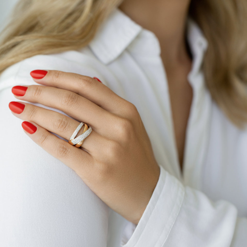 Prsten s diamanty Tyrande