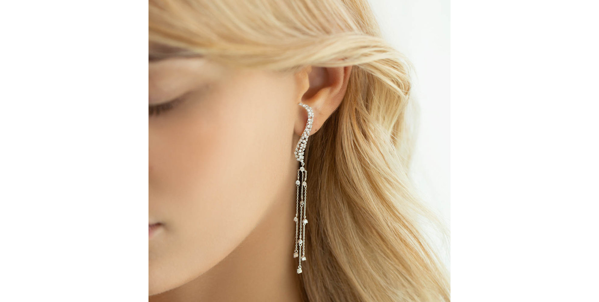 Náušnice s diamanty Obrien