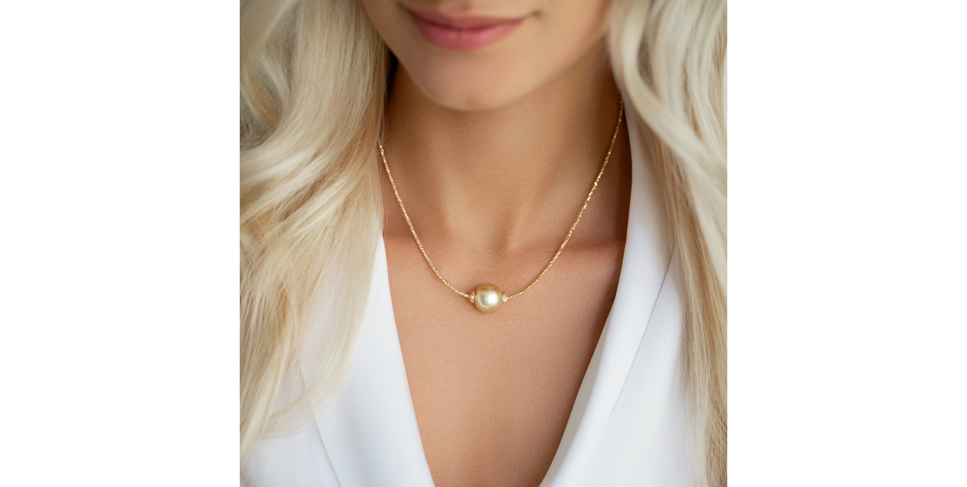 Náhrdelník s perlou Cardi