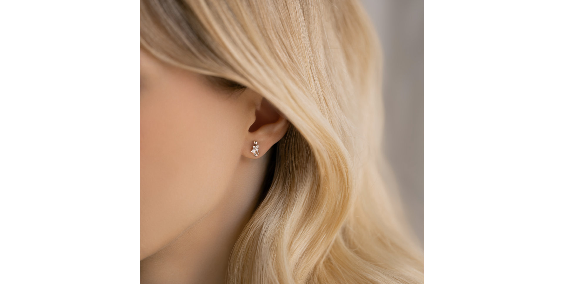 Náušnice s diamanty Aissa