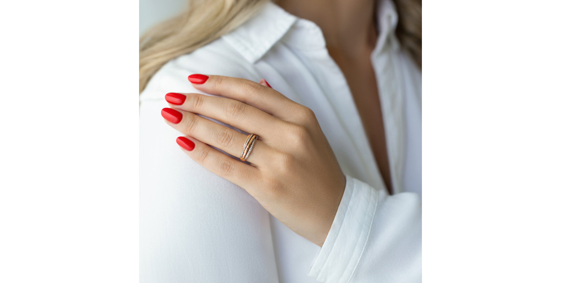 Prsten s hnědými diamanty Dawn Passion