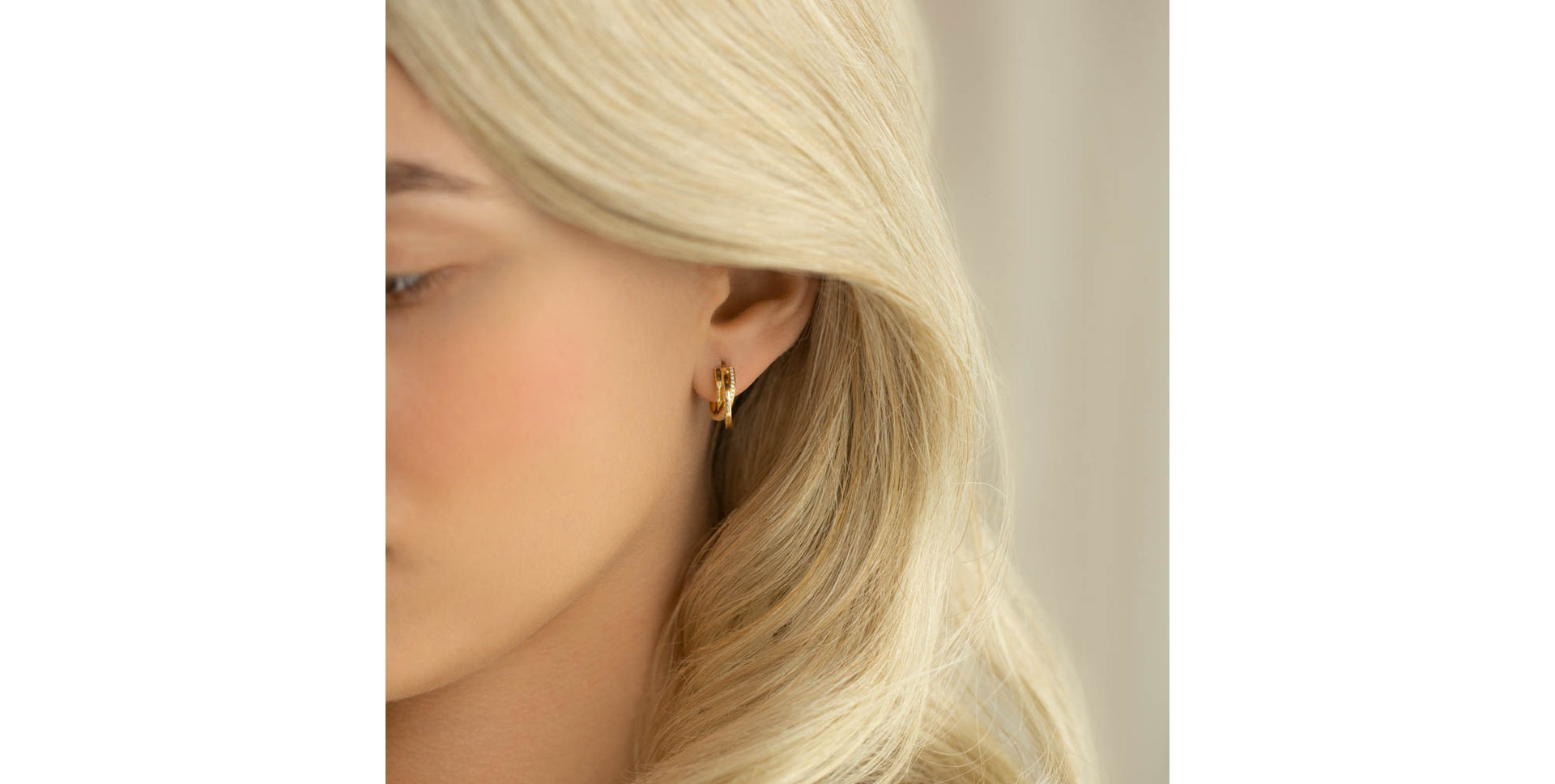 Náušnice s diamanty Infinite Dream