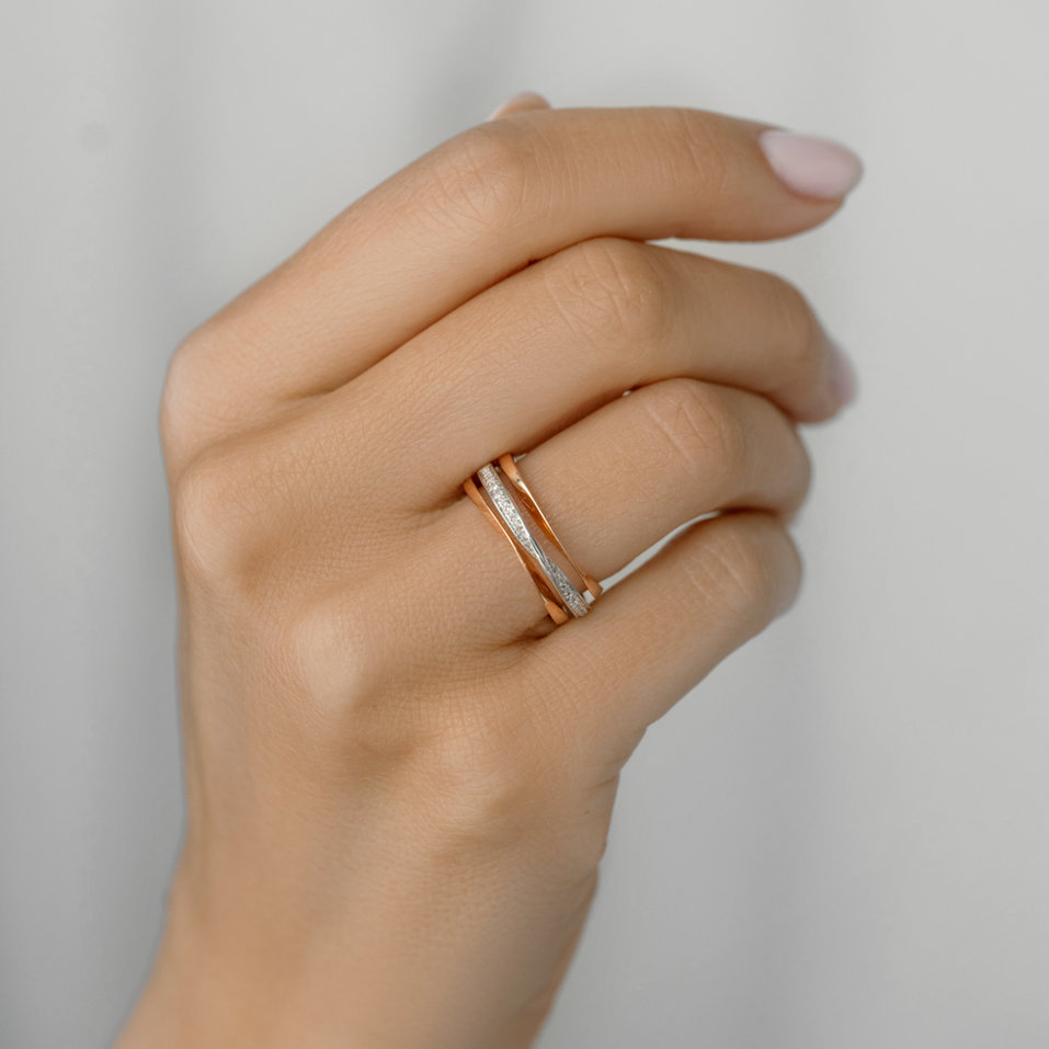 Prsten s diamanty Simply Elegance