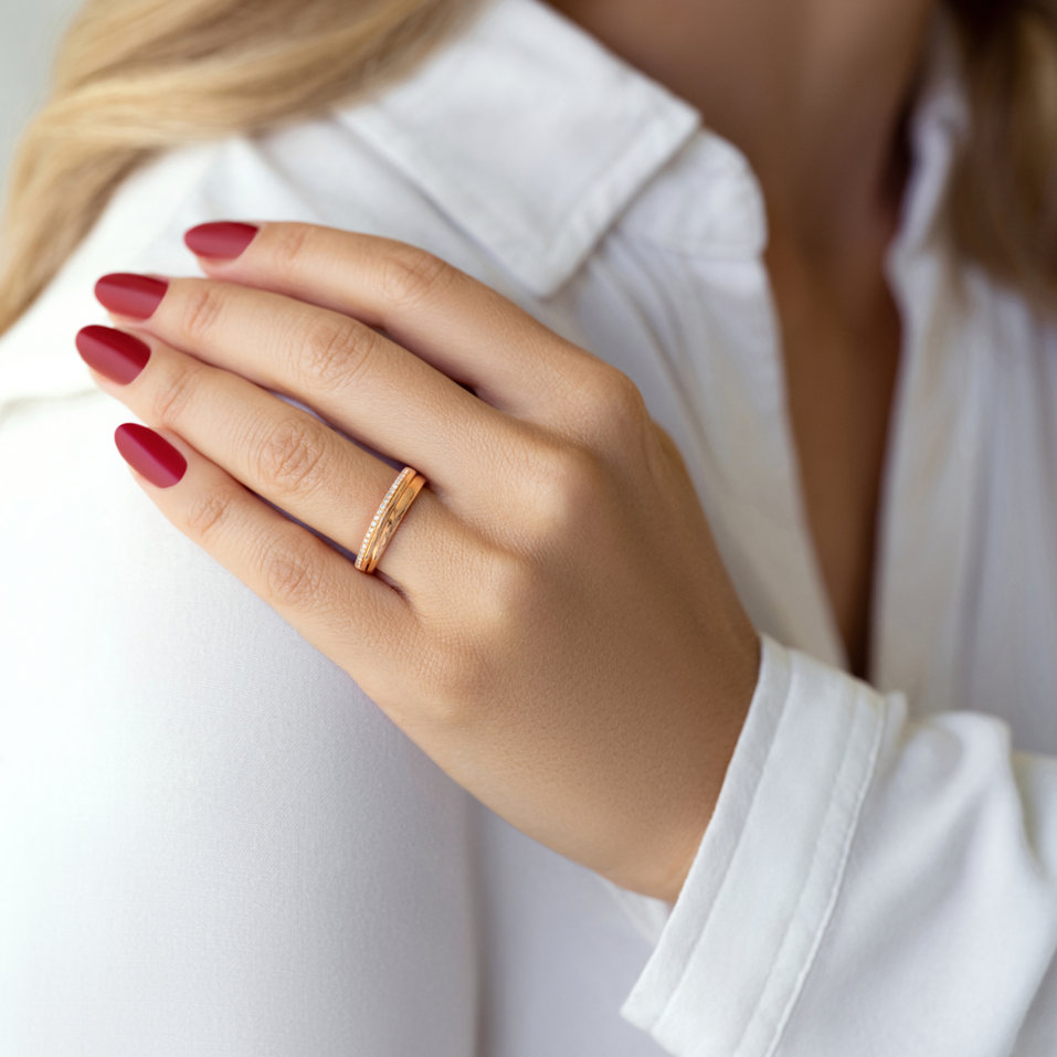 Prsten s diamanty Diamond Dawn