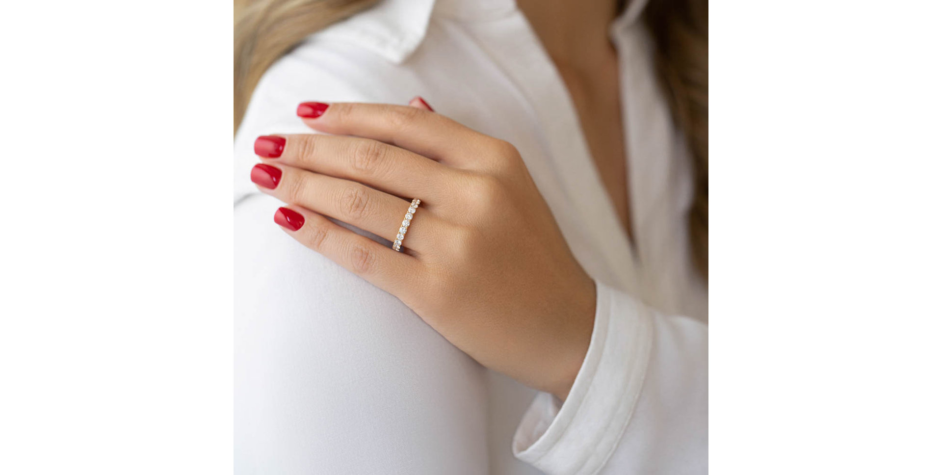 Prsten s diamanty Glowing Ray