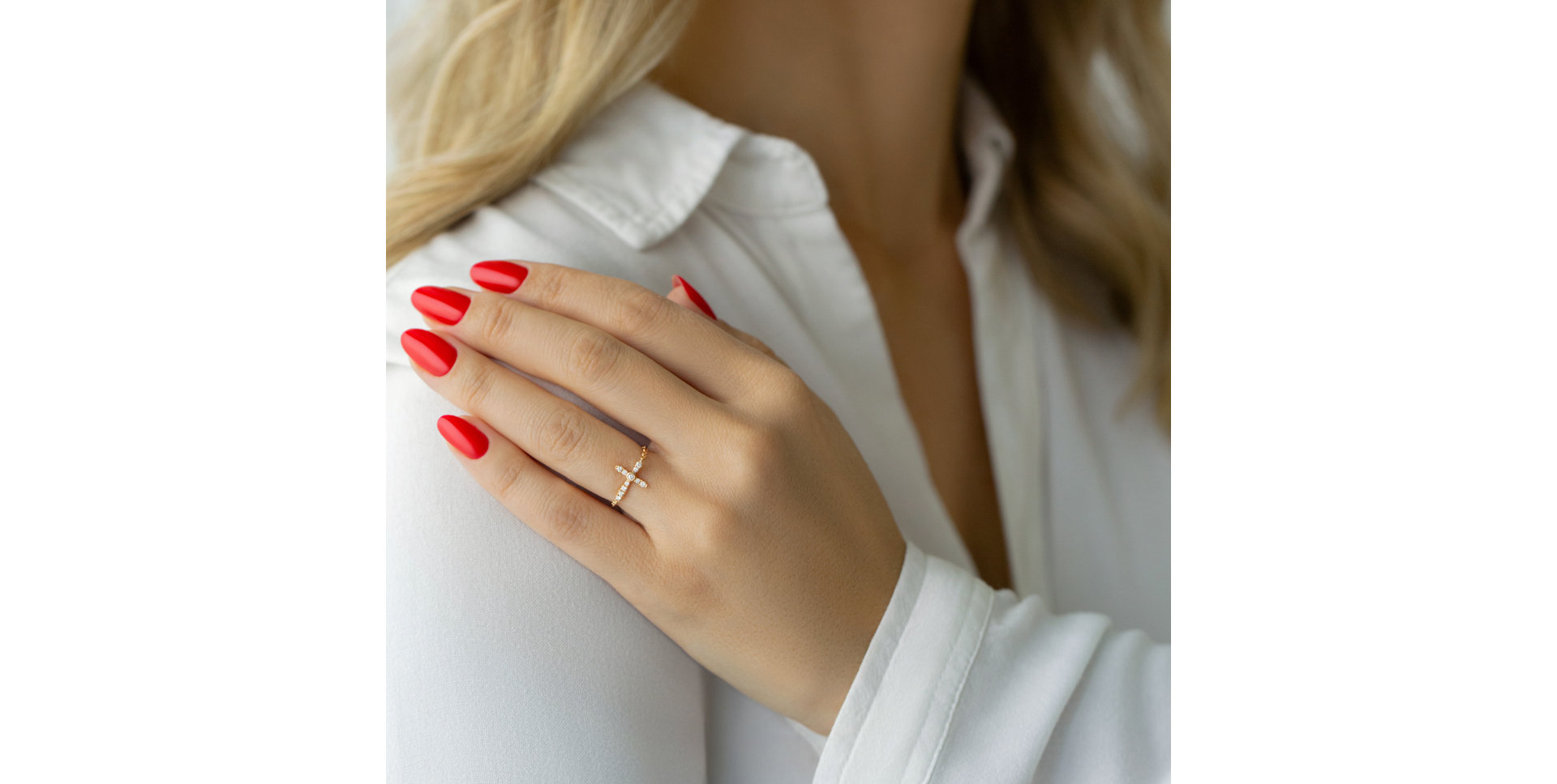 Prsten s diamanty Devotion Symbol