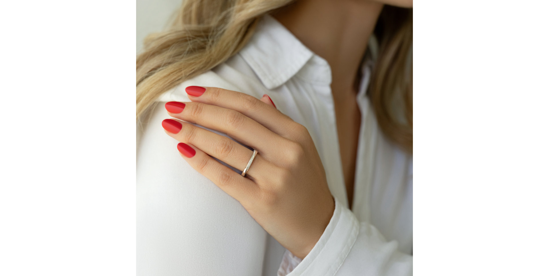 Prsten s diamanty Isabeau