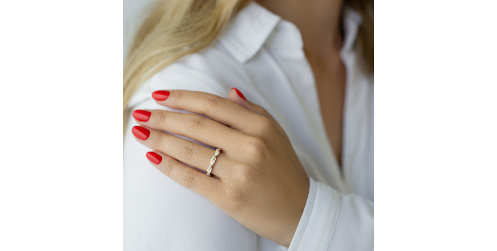 Prsten s diamanty Keleseth