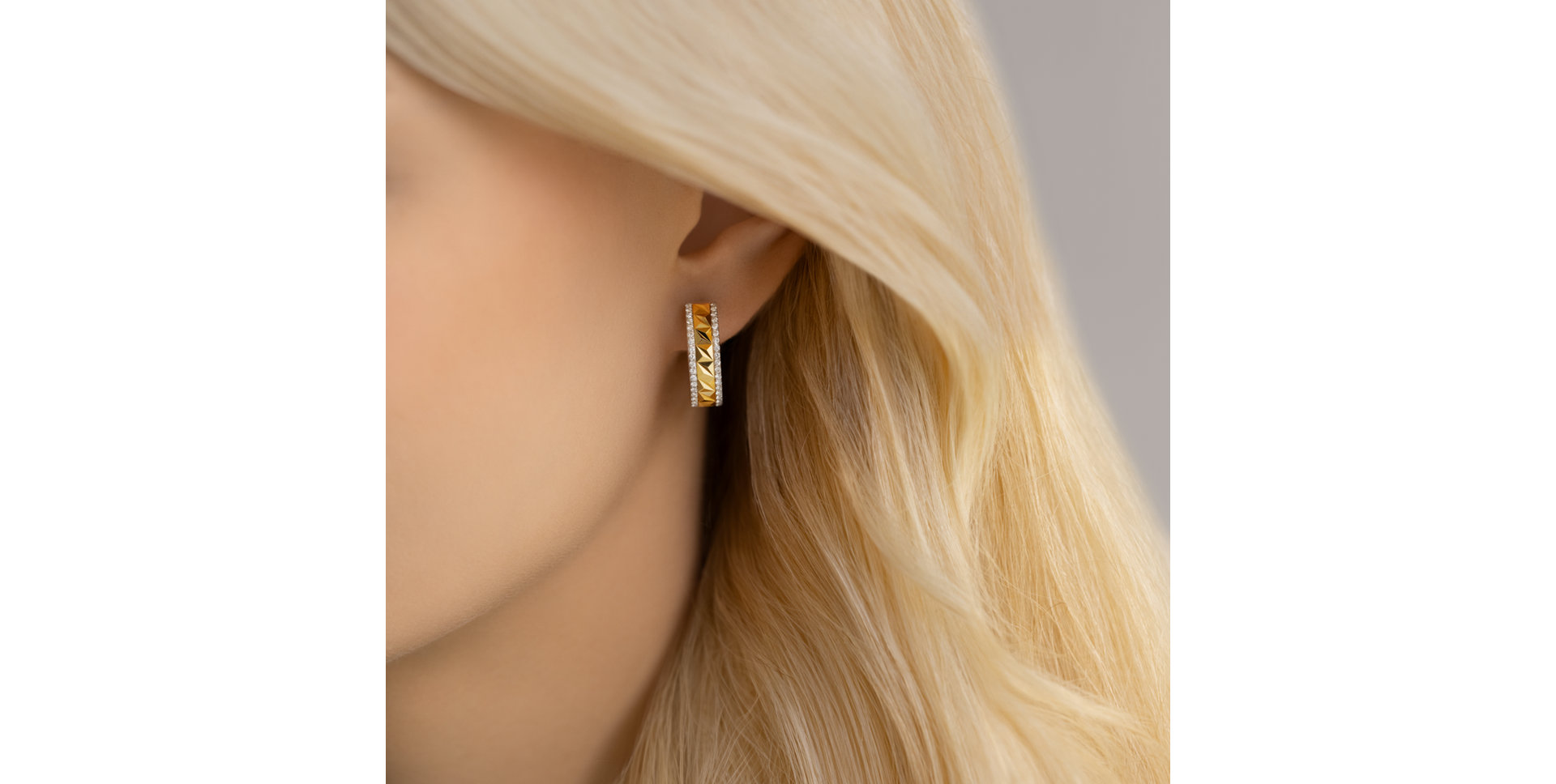 Náušnice s diamanty Solar Rhapsody