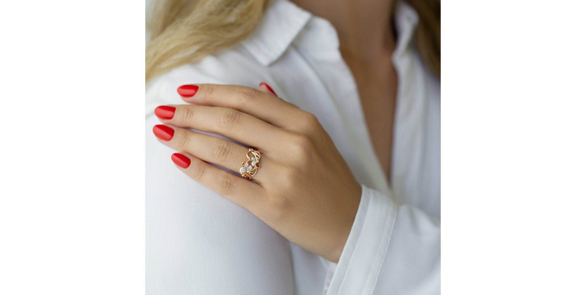 Prsten s diamanty Kamala