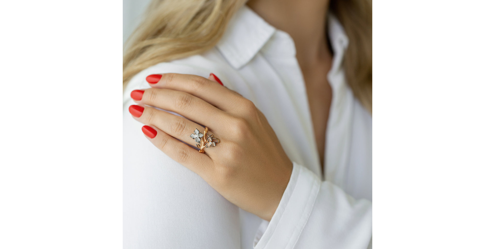 Prsten s diamanty Magic Oasis