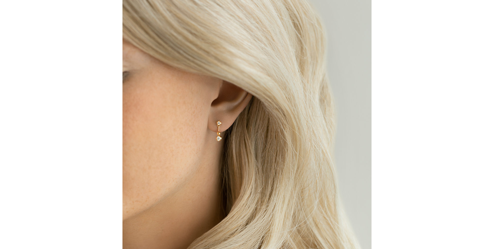 Náušnice s diamanty Rosy Serenade