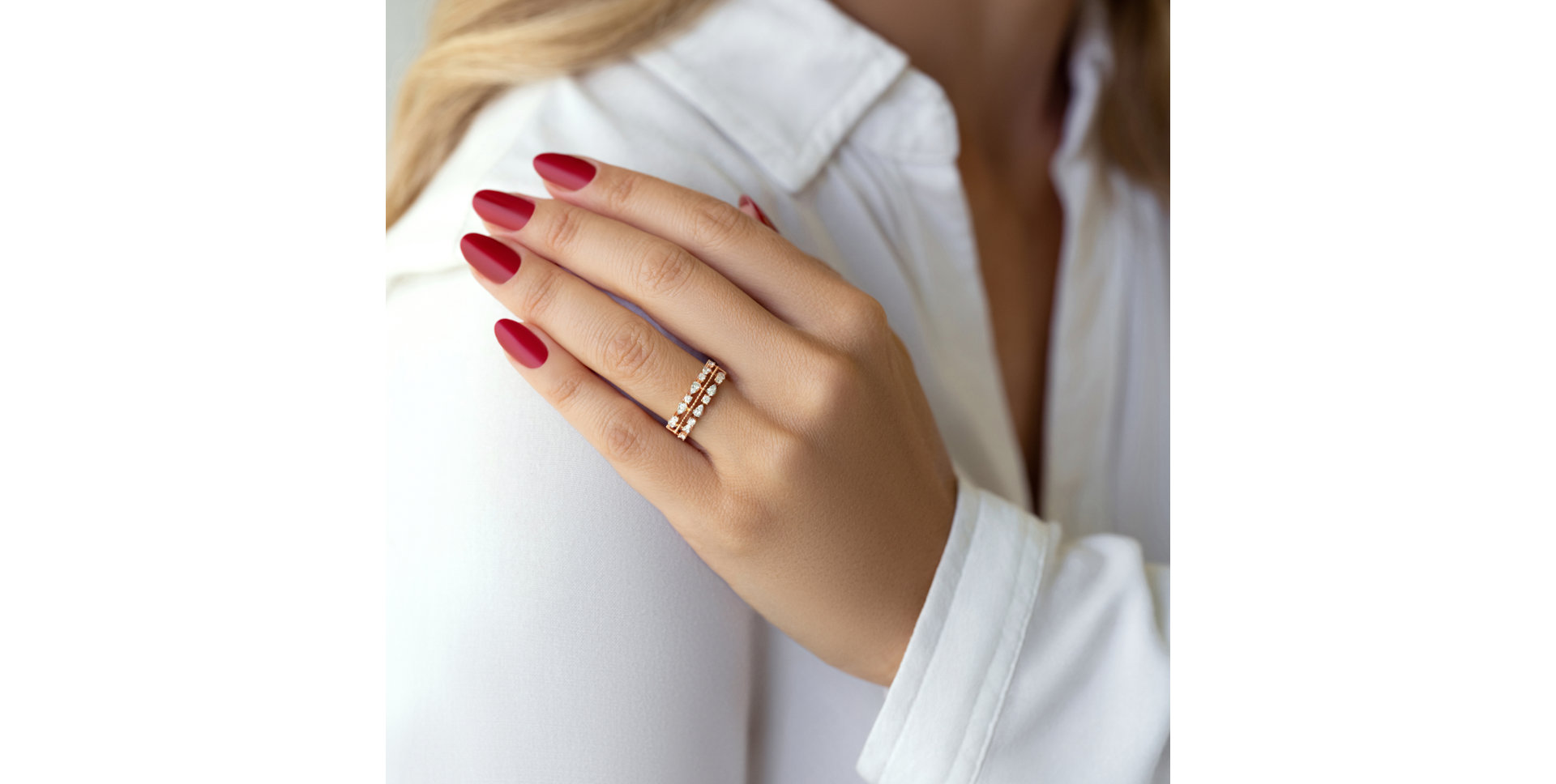 Prsten s diamanty Orion Kiss