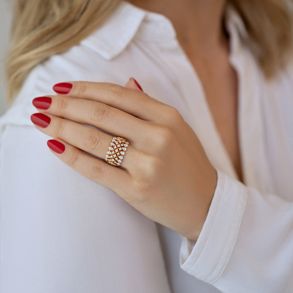 Prsten s diamanty Orient Sparkle