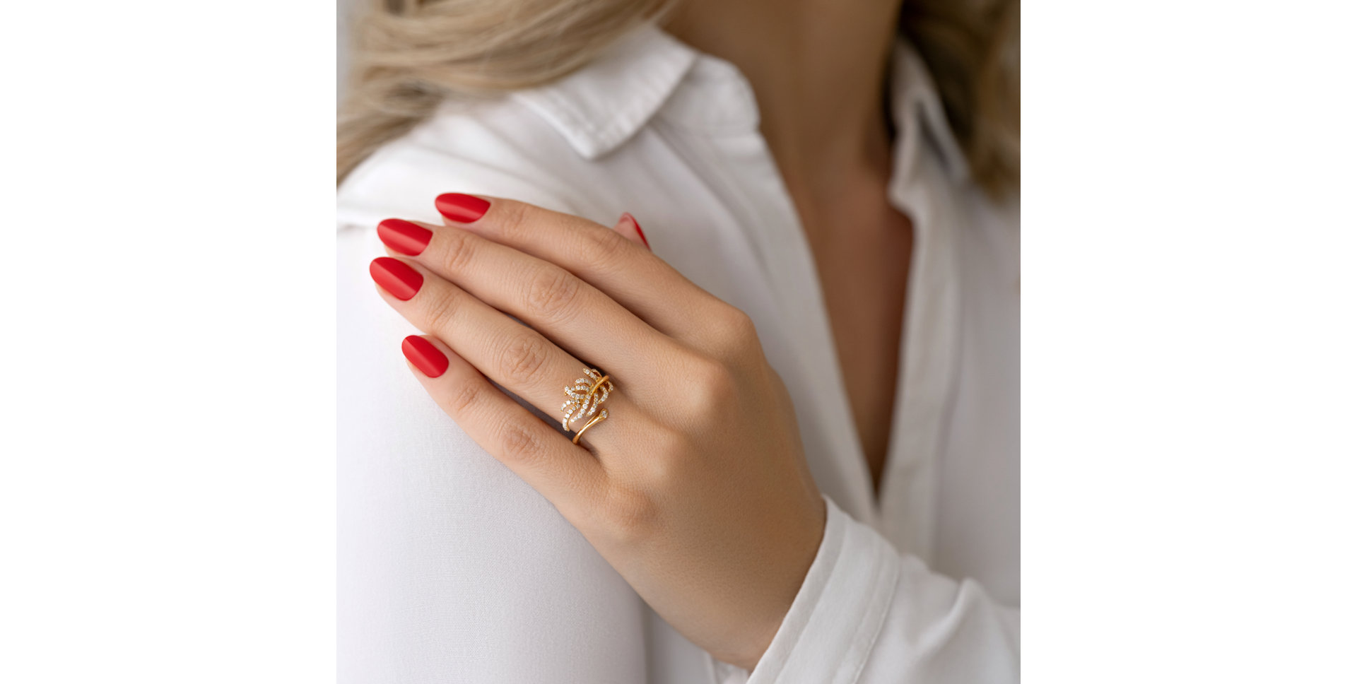 Prsten s diamanty High Society