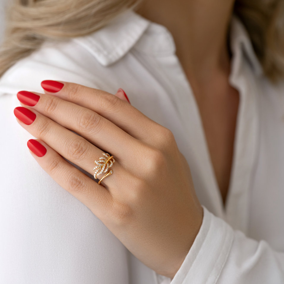 Prsten s diamanty High Society