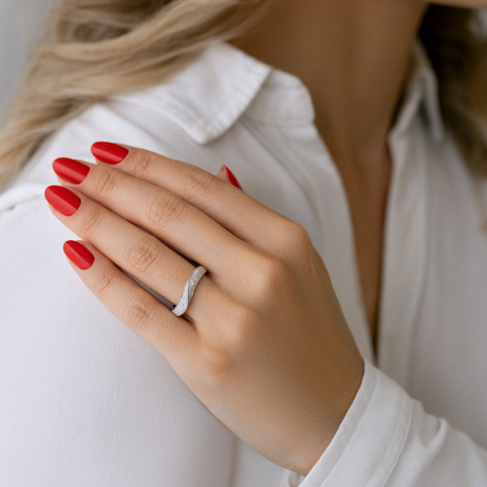 Prsten s diamanty Sea Goddess