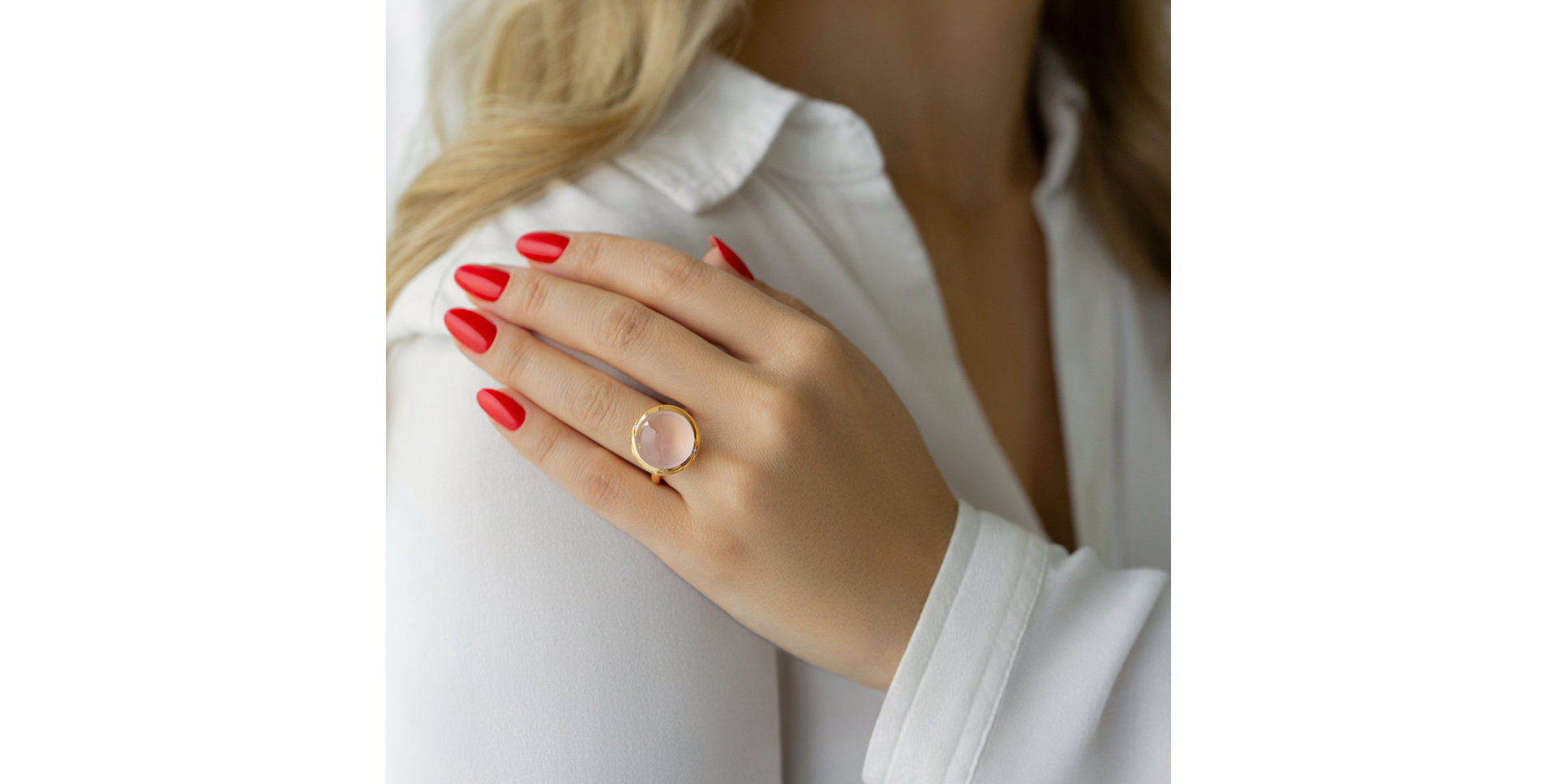 Prsten s diamanty a růženínem Dreams of Dawn