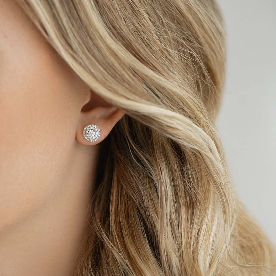 Náušnice s diamanty Royal Circuit