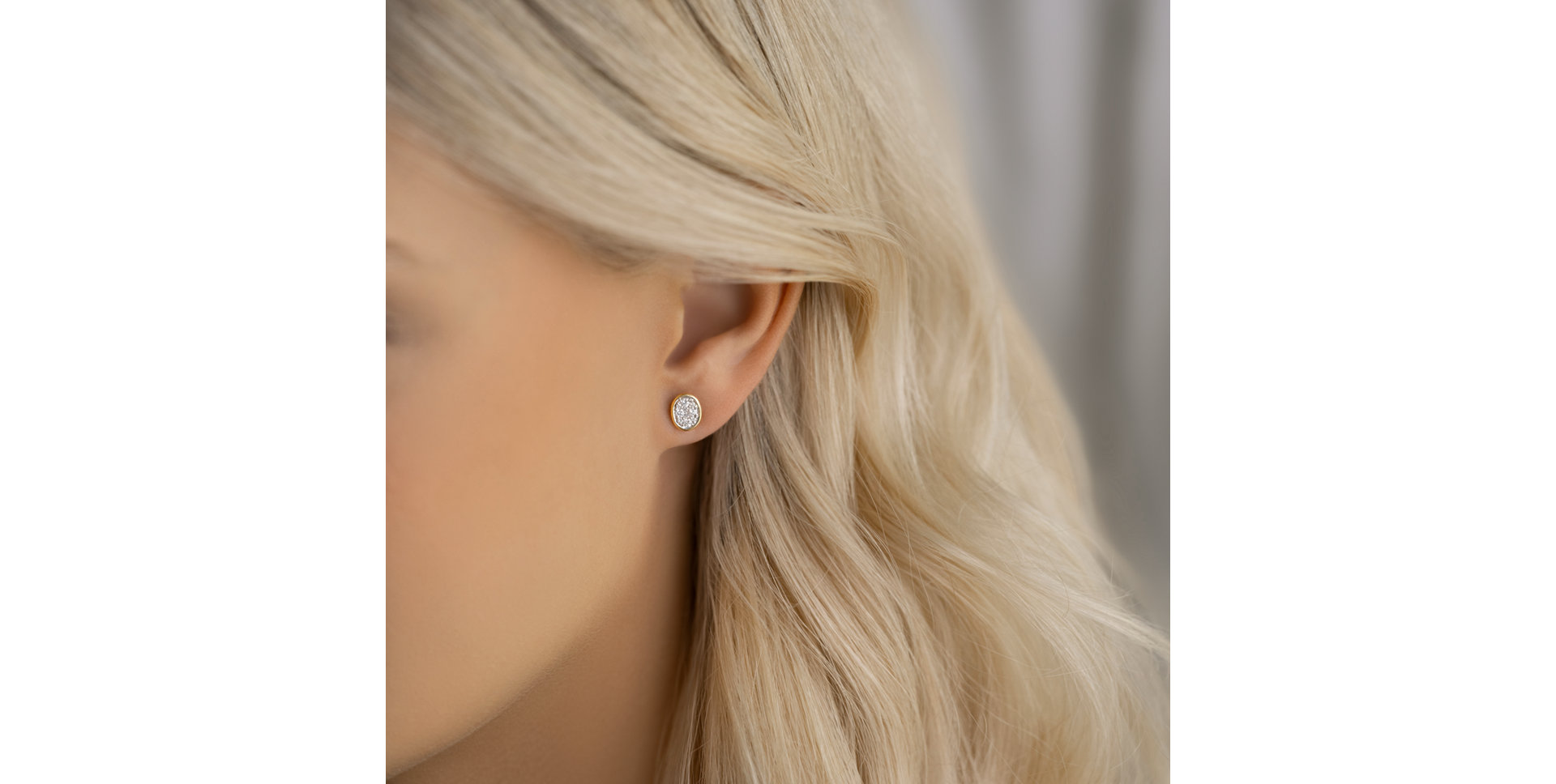 Náušnice s diamanty Eloso