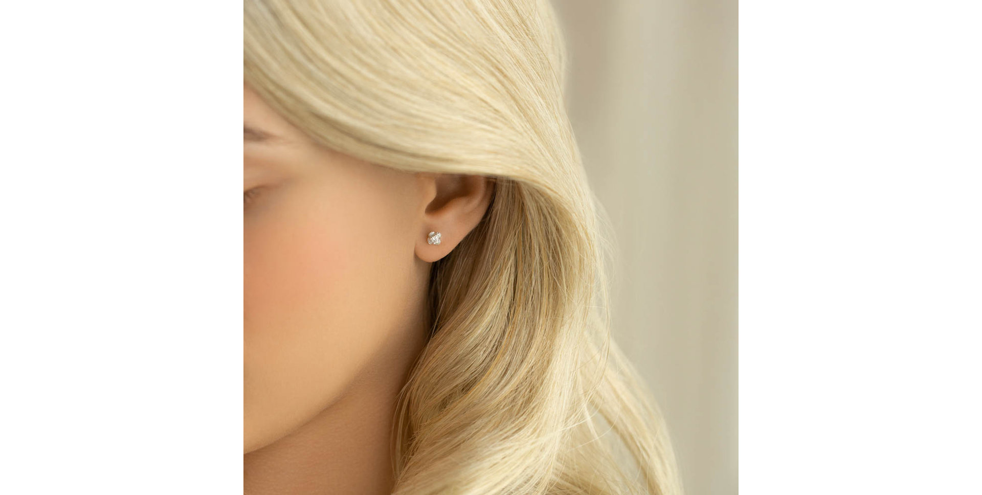 Náušnice s diamanty Brilliant Petals