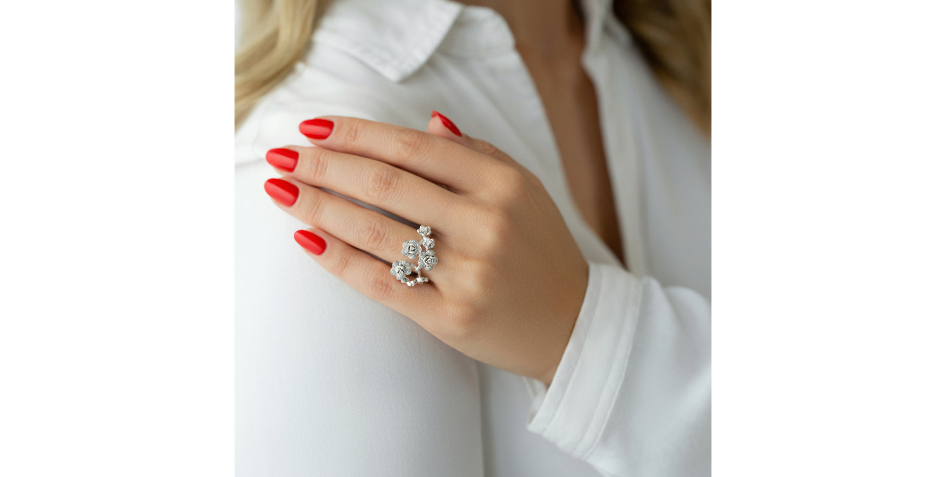 Prsten s diamanty Morning Sun